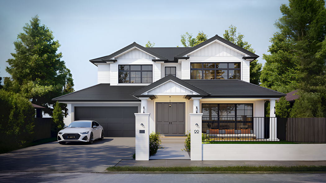 Infill House to traditional California Bungalow Character